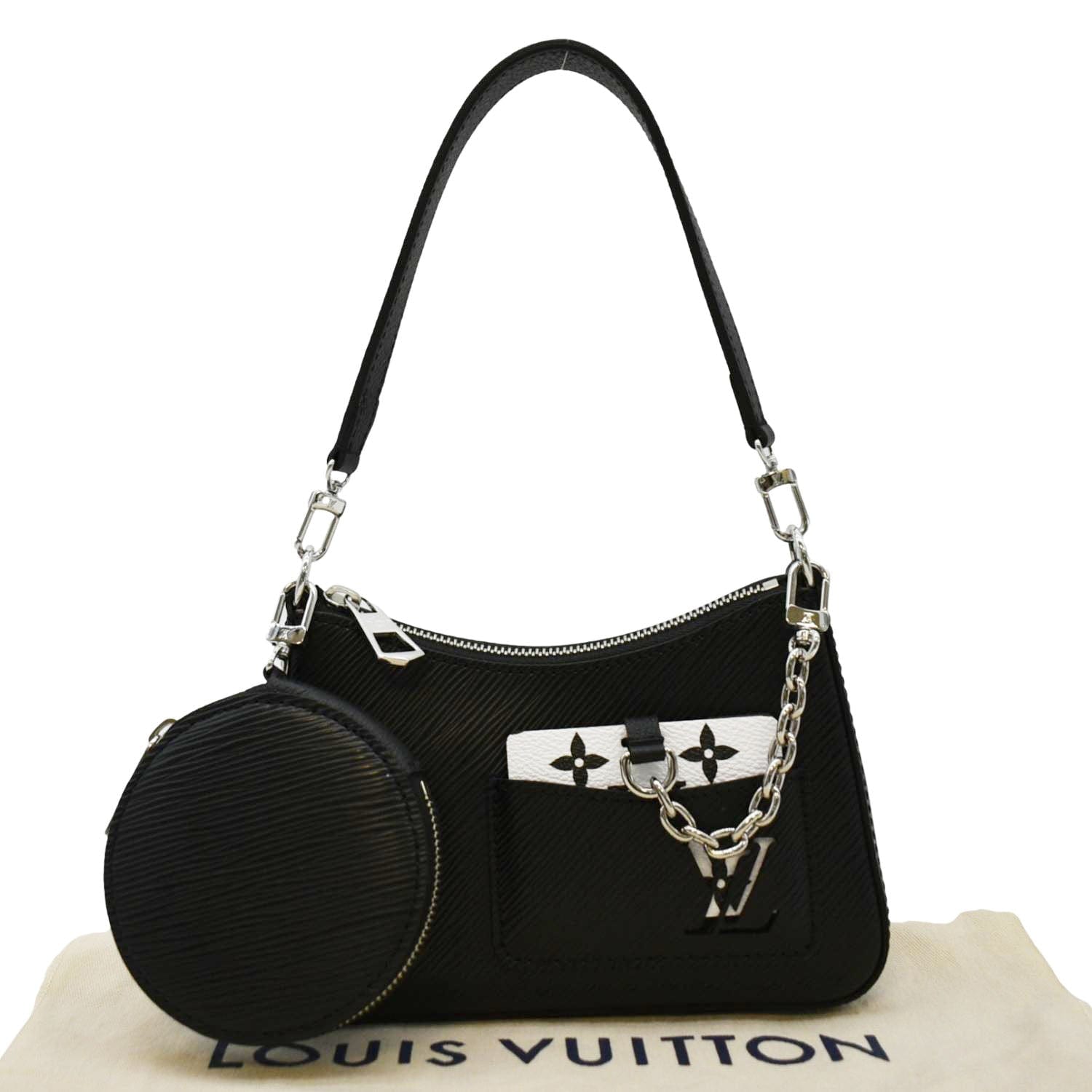 Louis Vuitton Marellini Bag Quartz Epi Leather Beige ref.1040462
