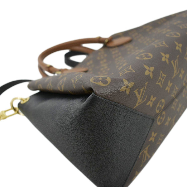 LOUIS VUITTON Vendome MM Monogram Canvas Shoulder Bag Black