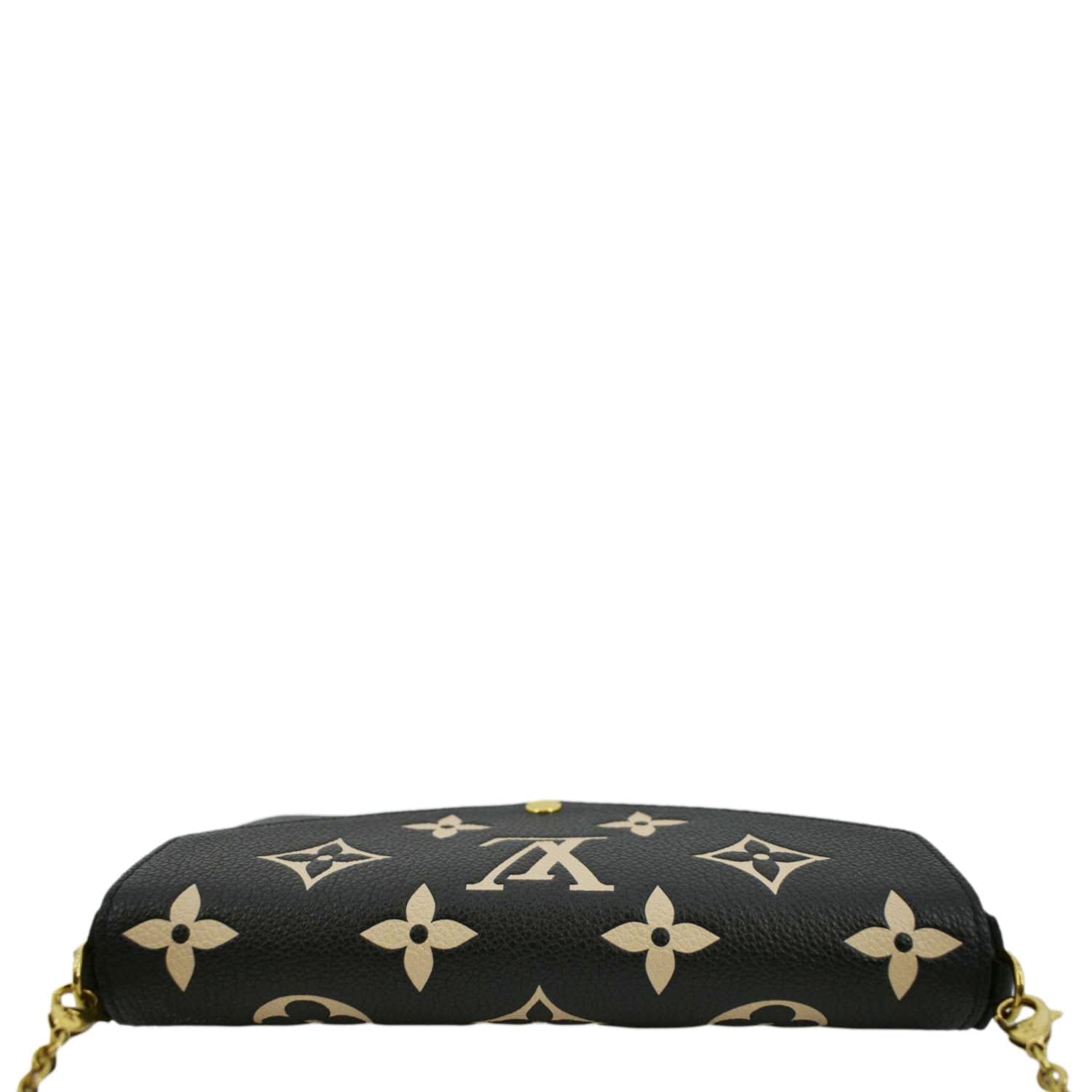 Louis Vuitton Bicolor Empreinte Felicie Pochette - Black Crossbody Bags,  Handbags - LOU757723
