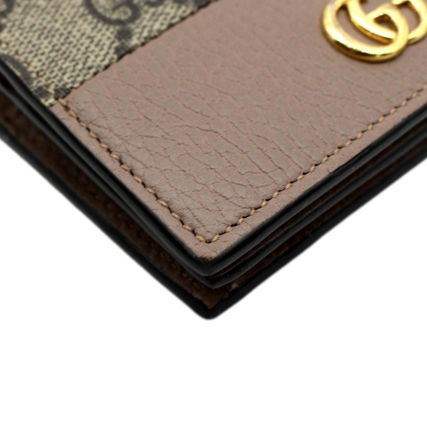 Gucci GG Leather Card Case Wallet