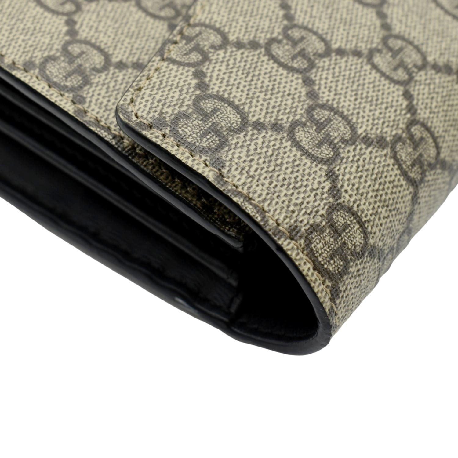 GUCCI Dionysus GG Supreme Crossbody Chain Wallet Beige 401231