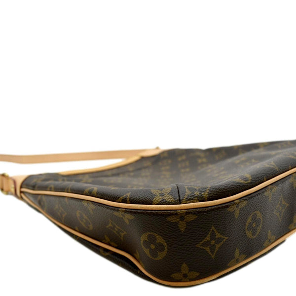 LOUIS VUITTON Odeon MM Monogram Canvas Crossbody Bag Brown