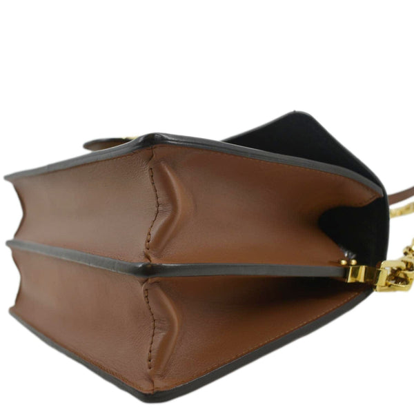 LOUIS VUITTON Dauphine MM Monogram Reverse Canvas Shoulder Bag Brown