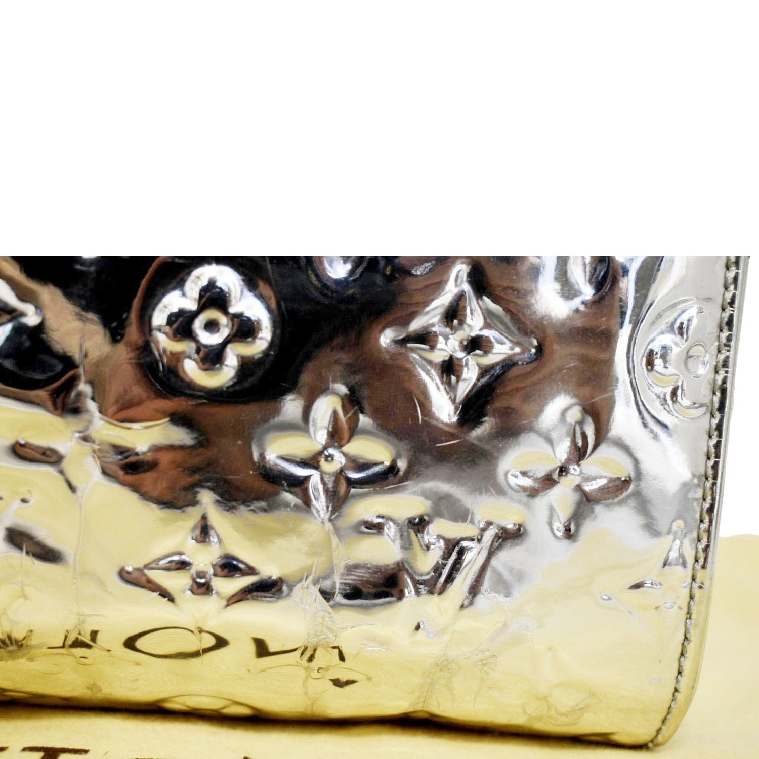 Louis Vuitton Silver Miroir Speedy Bag