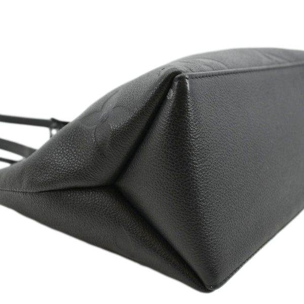 LOUIS VUITTON Petit Palais Monogram Empreinte Leather Shoulder Bag Black