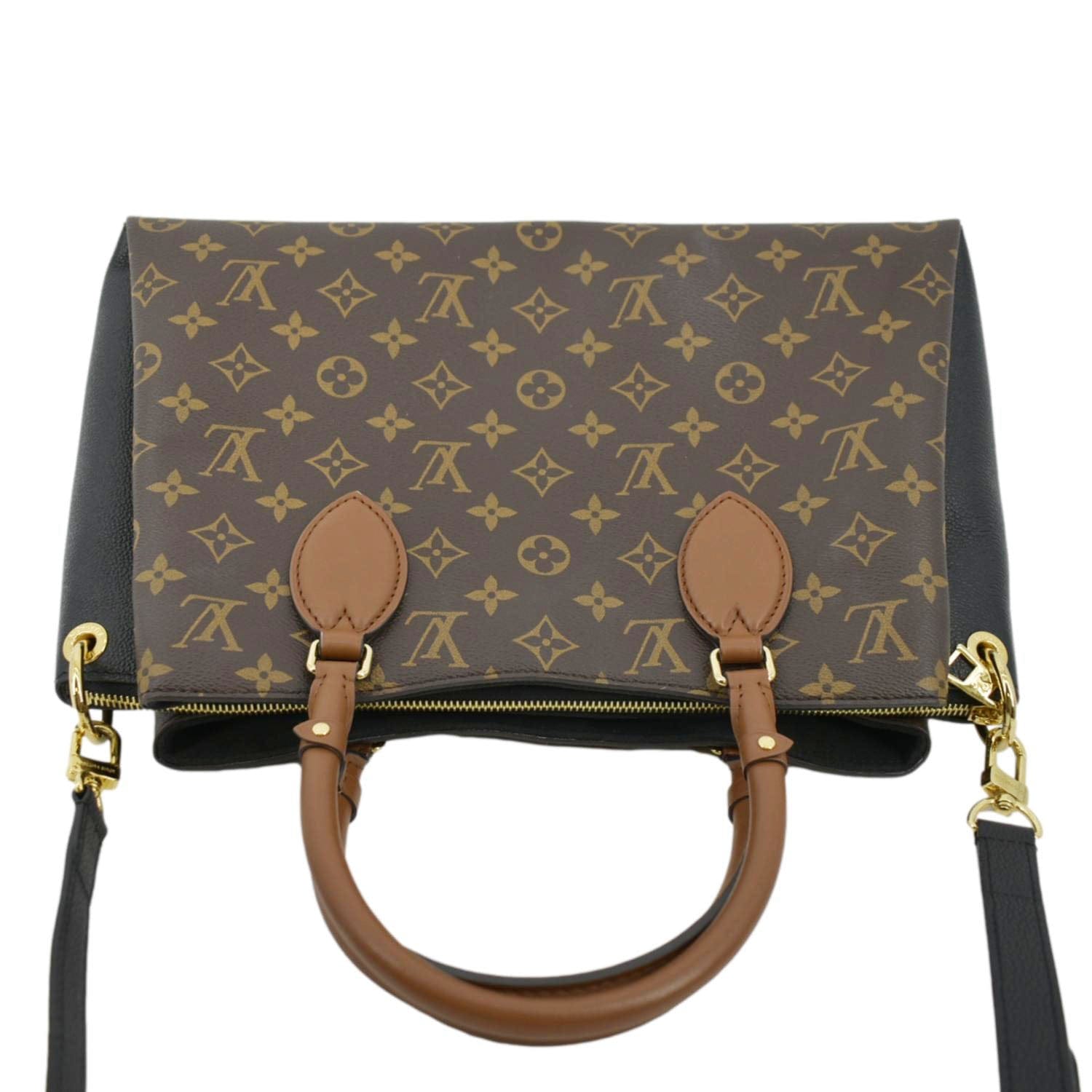Louis Vuitton Vendome mm Monogram Canvas Shoulder Bag Black