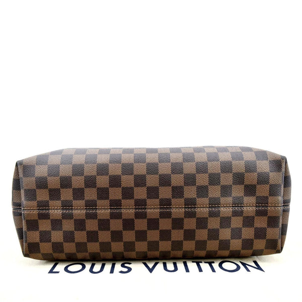 LOUIS VUITTON Graceful MM Damier Ebene Shoulder Bag Brown
