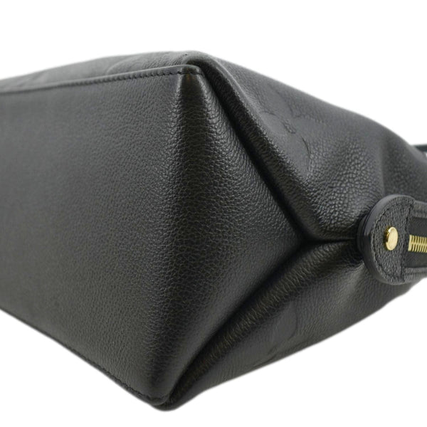 LOUIS VUITTON Petit Palais Monogram Empreinte Leather Shoulder Bag Black