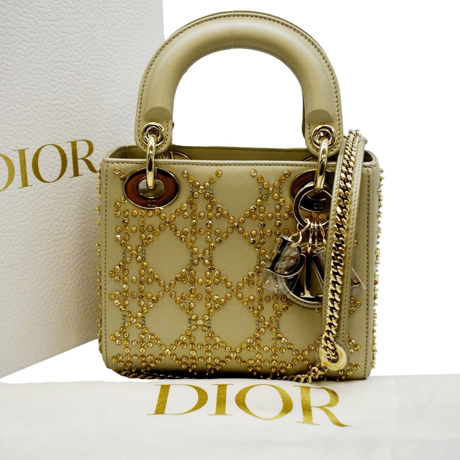 Christian Dior Beaded Shoulder Bag