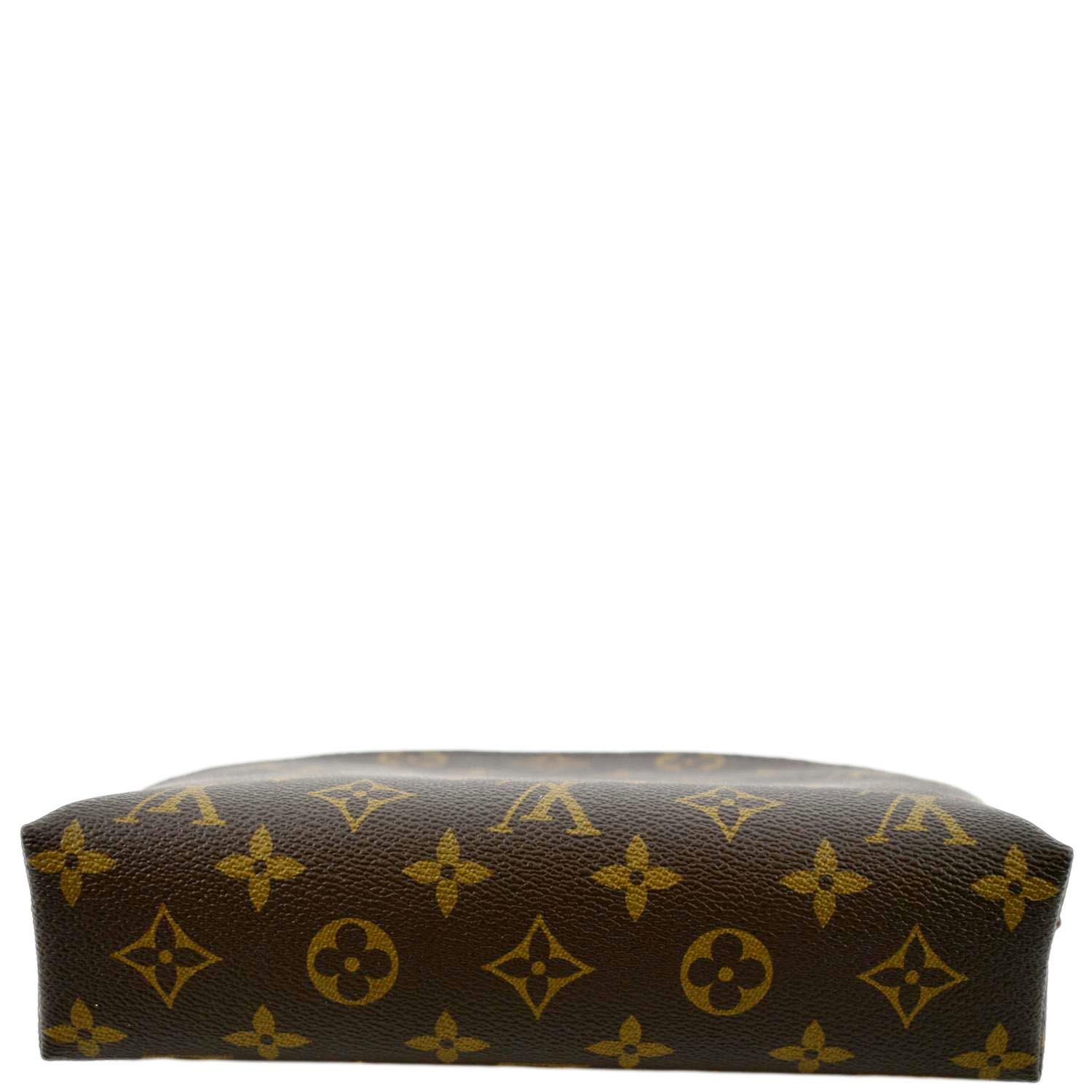 Louis Vuitton Cosmetic Pouch Monogram Canvas Brown 2201741