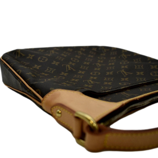 LOUIS VUITTON Odeon MM Monogram Canvas Crossbody Bag Brown