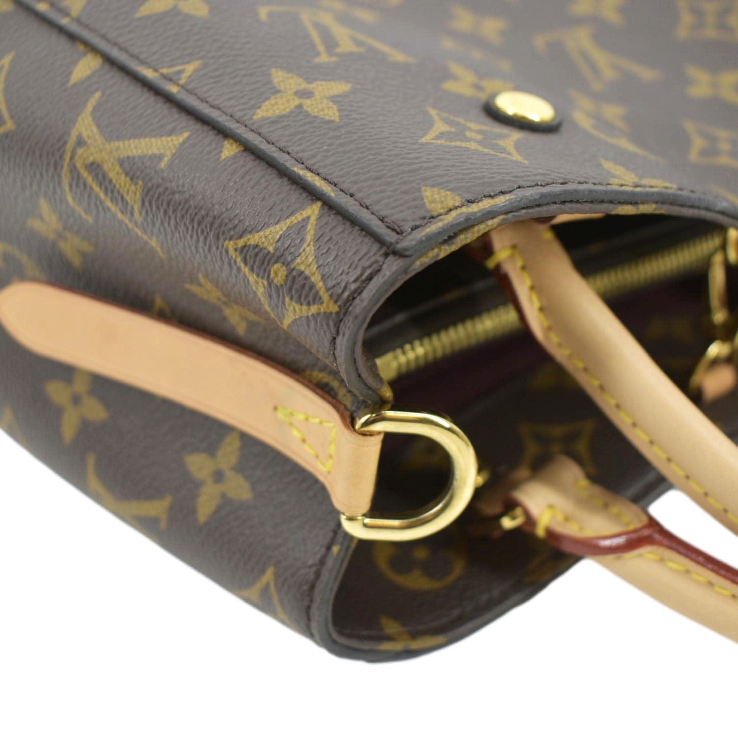 Louis+Vuitton+Montaigne+Shoulder+Bag+BB+Brown+Canvas for sale