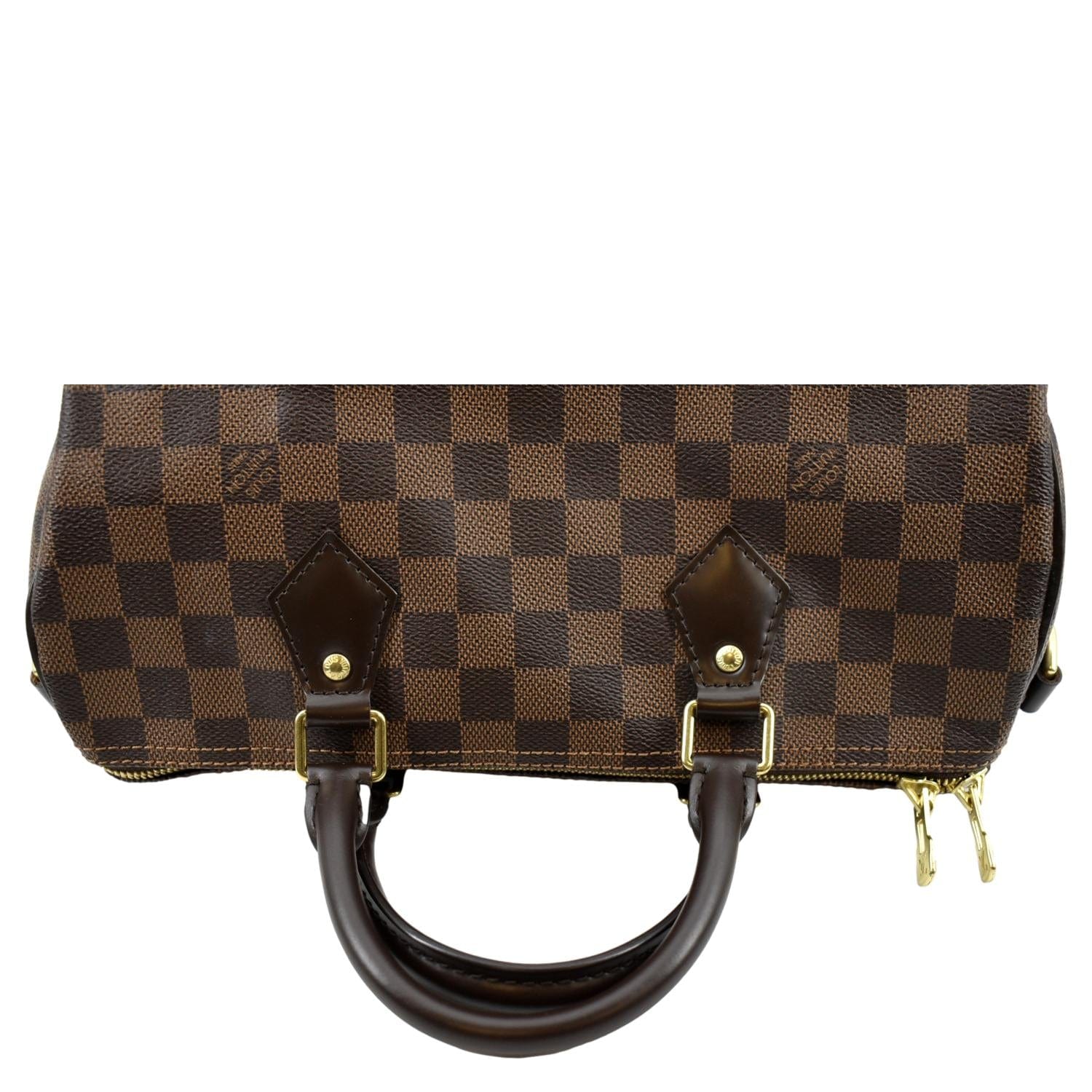 Louis Vuitton Speedy Bandouliere Bag Damier 30 Brown