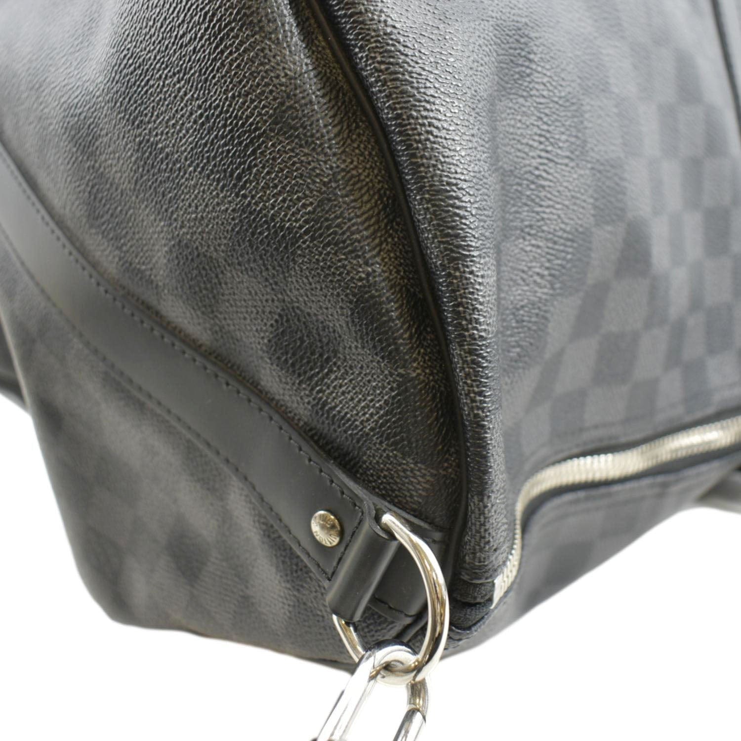 Louis Vuitton Damier Graphite Keepall Bandoulière 55 - Black Carry