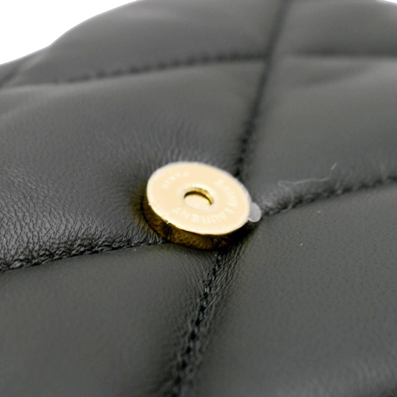 Saint Laurent - Le Double Bubblegum Leather Chain Shoulder Bag