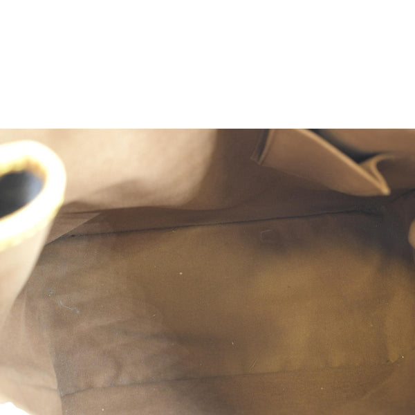 LOUIS VUITTON Batignolles Vertical Monogram Canvas Tote Bag Brown