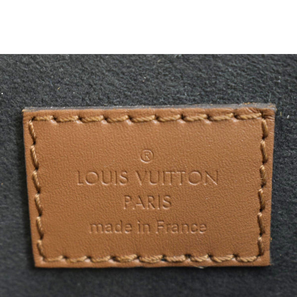 LOUIS VUITTON Dauphine MM Monogram Reverse Canvas Shoulder Bag Brown