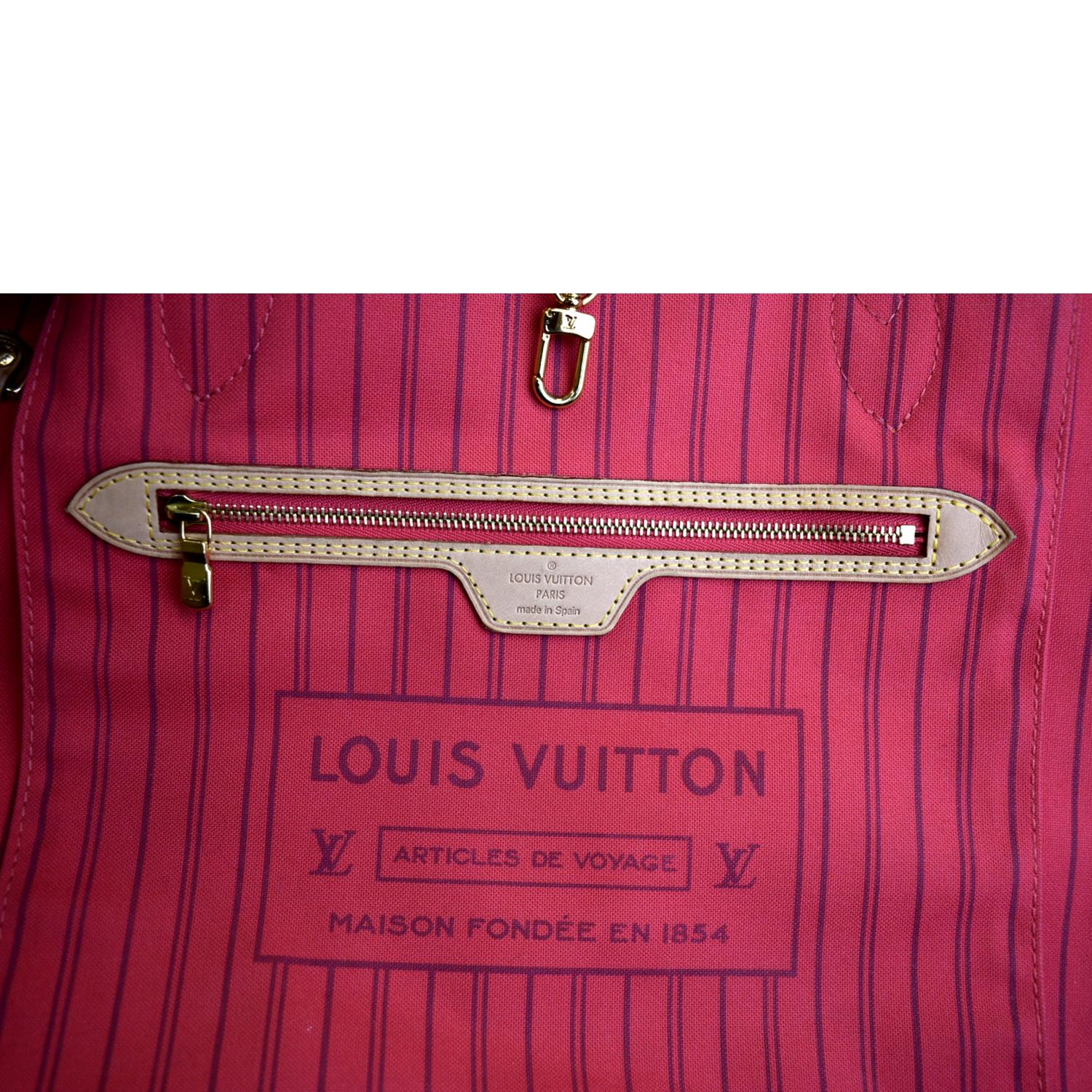 Louis Vuitton Neverfull MM Monogram Canvas 2015 Ramages Grenade