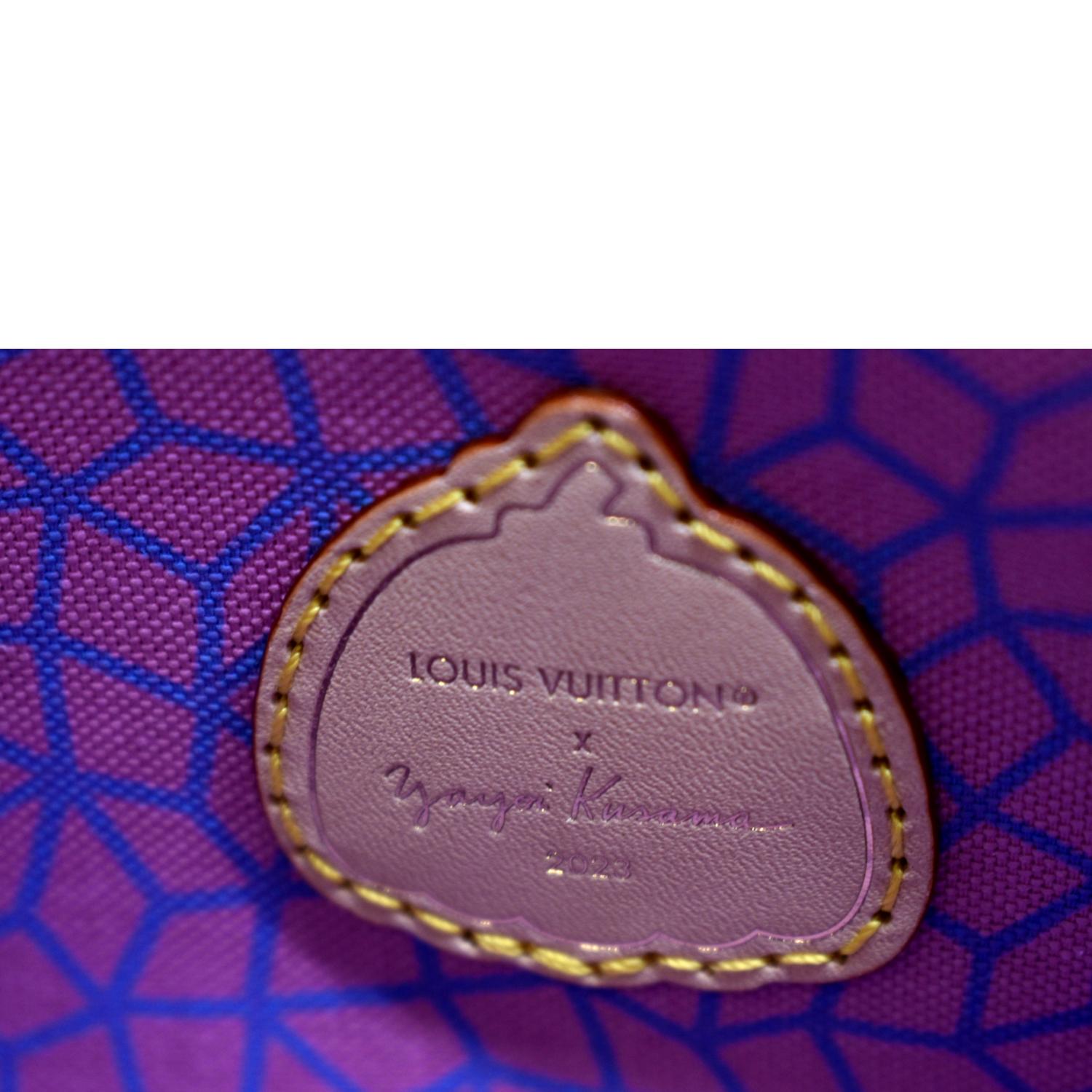 Louis Vuitton LV x YK Neverfull MM Pumpkin Print in Monogram
