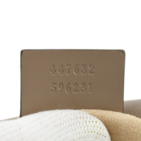 GUCCI GG Marmont Matelasse Leather Crossbody Bag Dusty Pink 447632