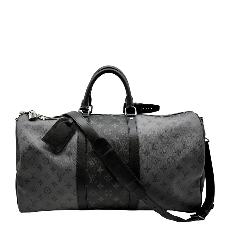 Louis Vuitton Keepall 50 Monogram Canvas Bandouliere Travel Bag LV-0829N-0001  – MISLUX