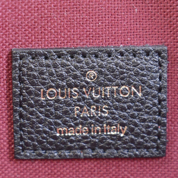 LOUIS VUITTON Felicie Pochette Monogram Empreinte Crossbody Bag Bicolor