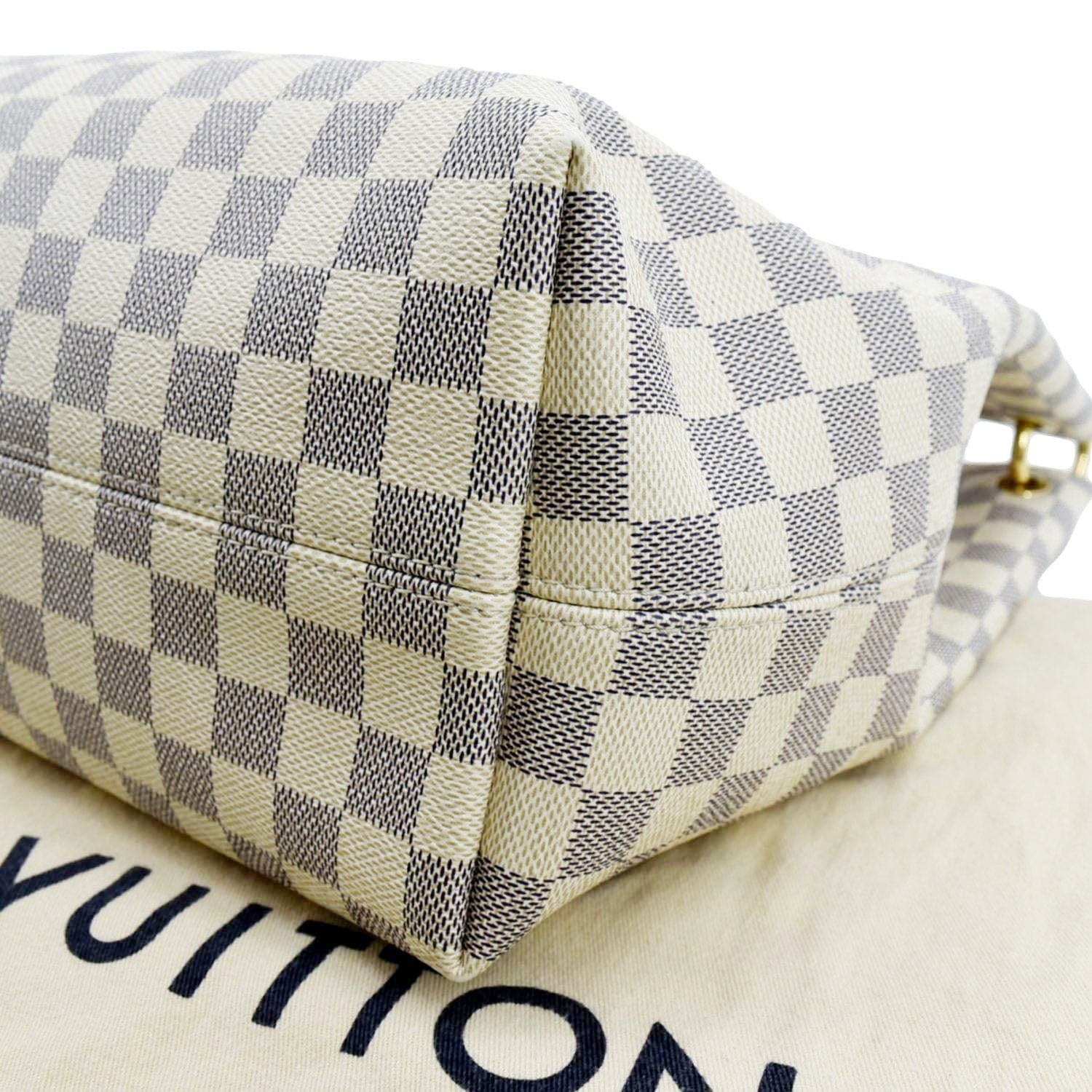Louis Vuitton Damier Azur Graceful PM - Neutrals Hobos, Handbags
