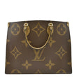 LOUIS VUITTON Onthego GM Giant Monogram Canvas Tote Shoulder Bag Brown
