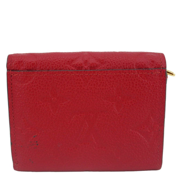 LOUIS VUITTON Victorine Monogram Emperiente Wallet Scarlet