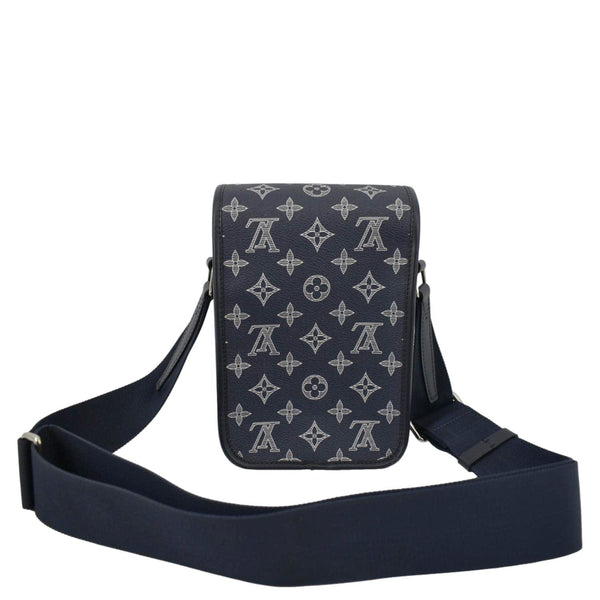 LOUIS VUITTON Monogram Savanna Elephant Chapman Brothers Canvas Shoulder Bag Blue