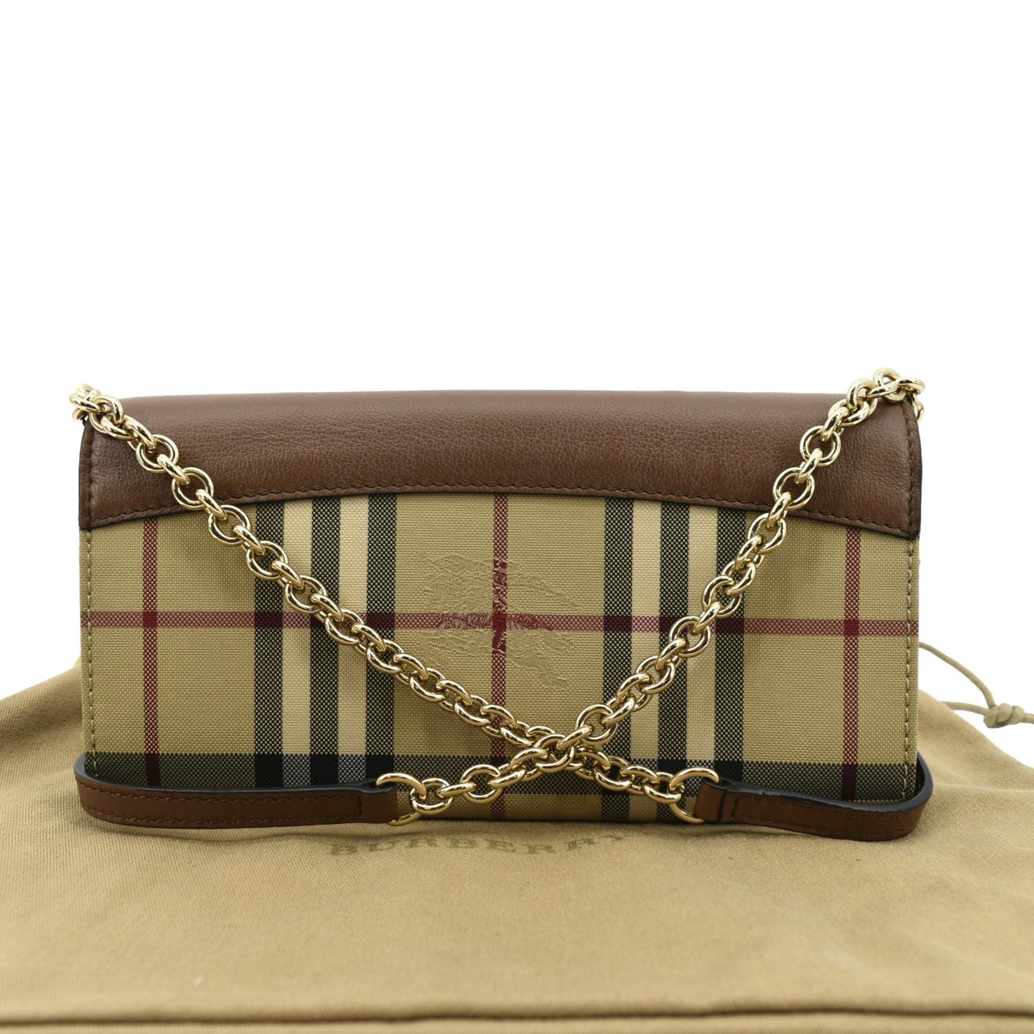 Amazon.co.jp: Burberry Square Checkered Shoulder Bag, Leather, Women's,  Used, black/beige : Clothing, Shoes & Jewelry