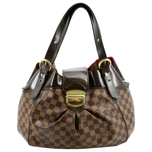 Louis Vuitton  Sistina GM Damier Ebene Shoulder Bag - Front