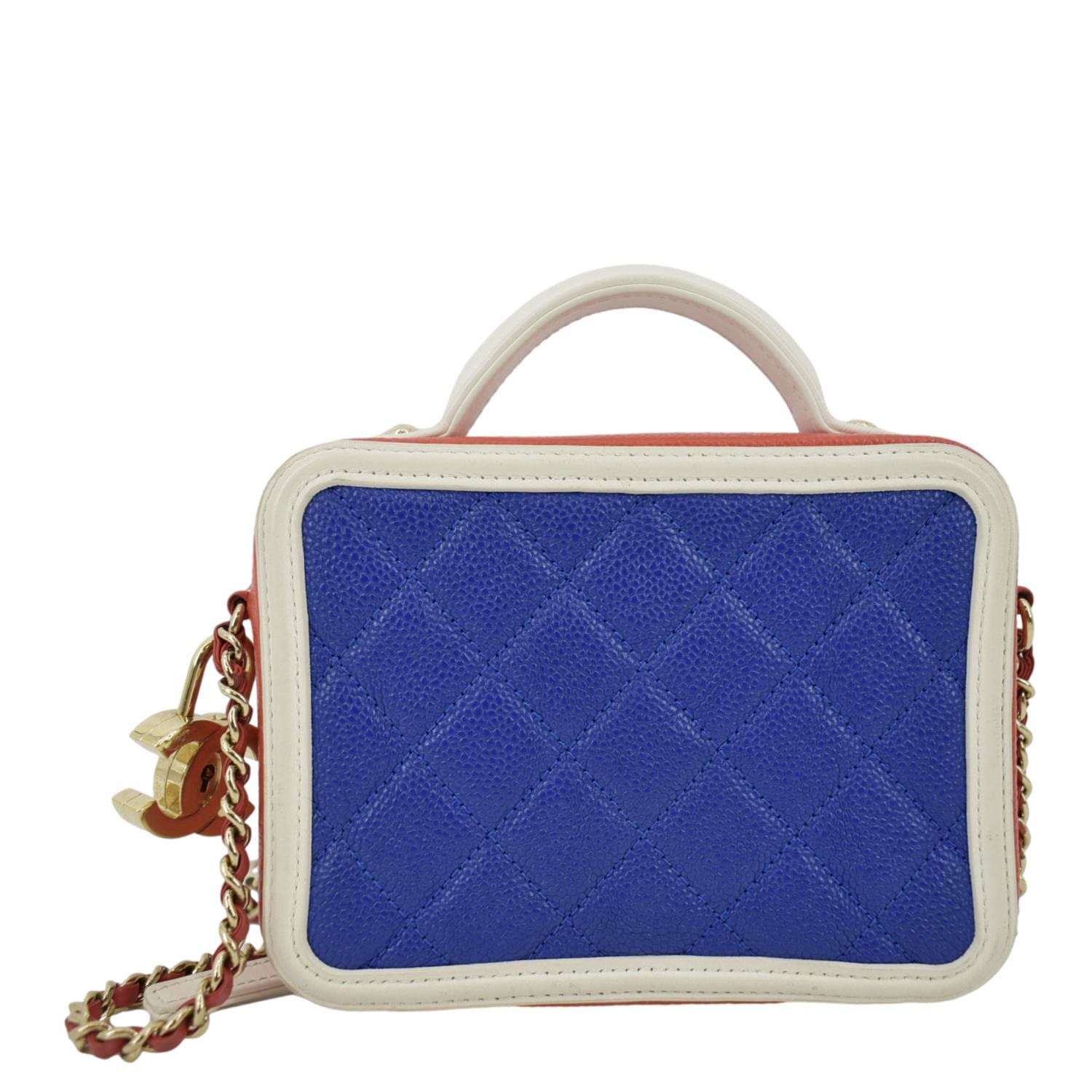 Chanel Medium Caviar Filigree Vanity Case - Black Crossbody Bags, Handbags  - CHA941458