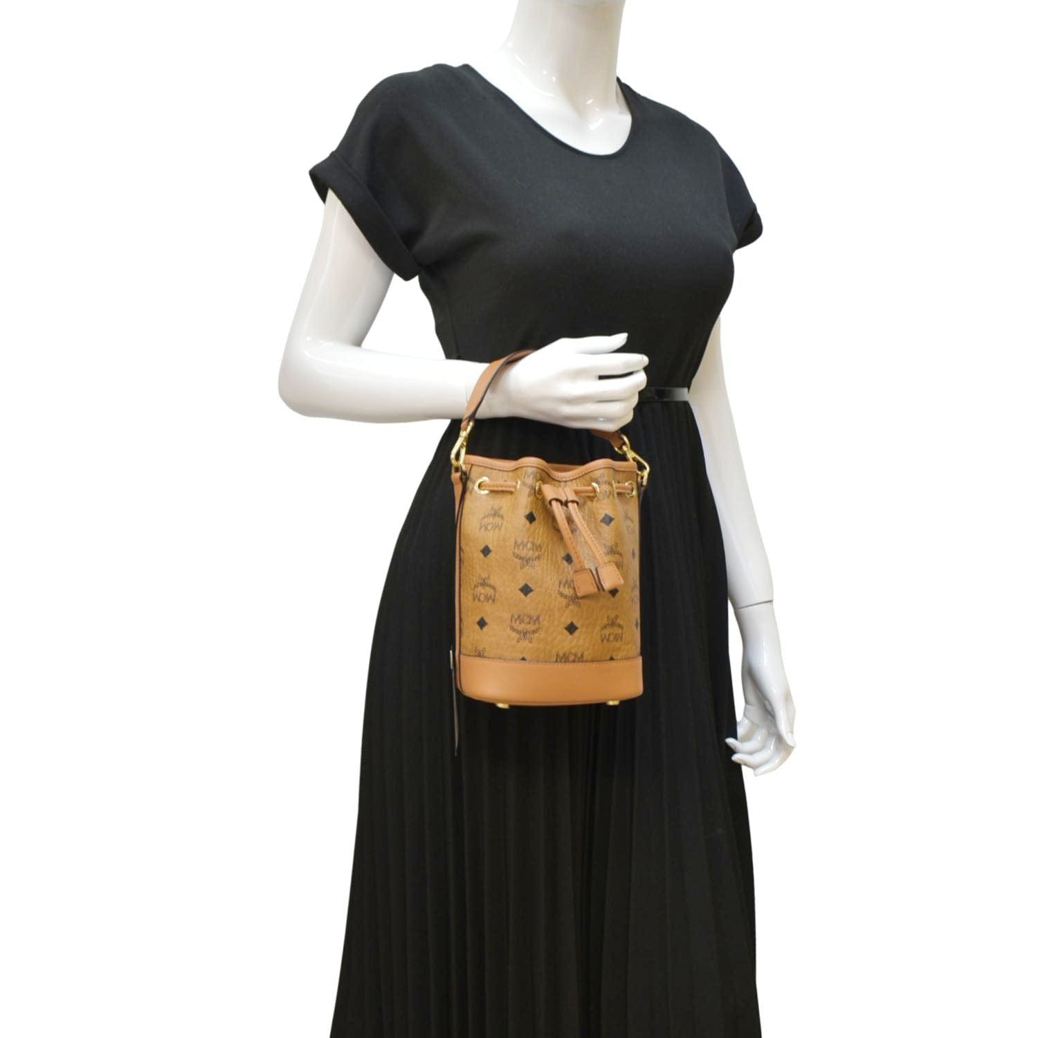 MCM Vintage Visetos Barrel Bag - Shoulder Bags, Handbags