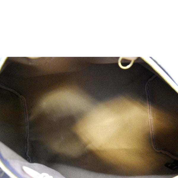 LOUIS VUITTON Speedy 35 Bandouliere Monogram Canvas Shoulder Bag Brown