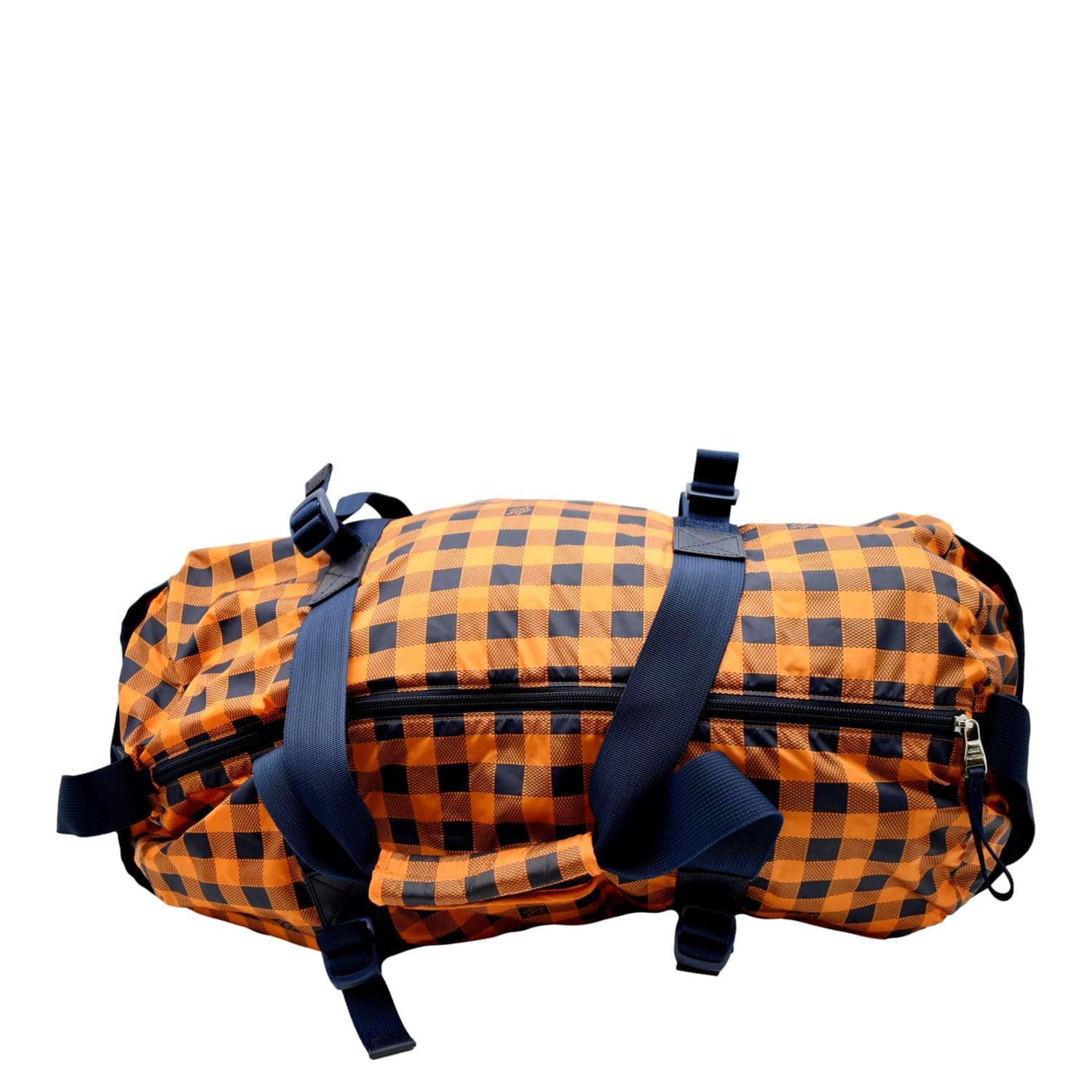 Louis Vuitton Orange Travel Bag