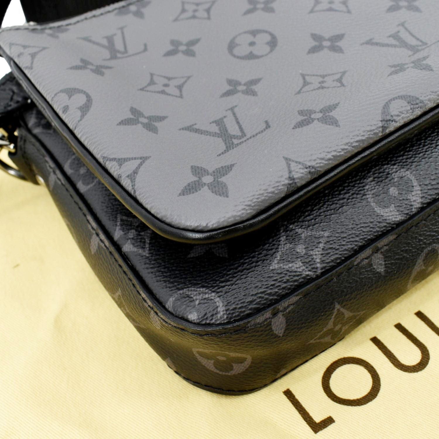 Louis Vuitton Trio Messenger Damier Graphite Mens Bag Auction