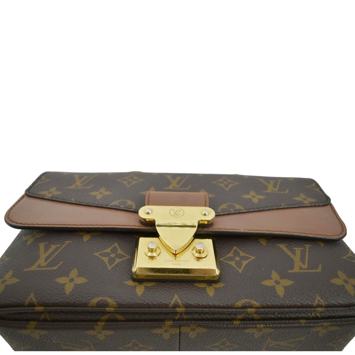 Marceau Bag - Luxury Monogram Canvas Brown
