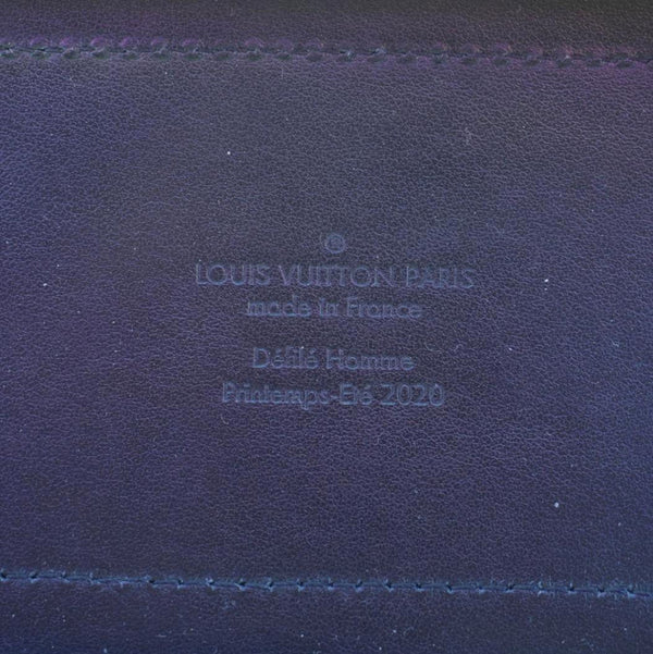 LOUIS VUITTON Soft Trunk Monogram Prism Shoulder Bag Black