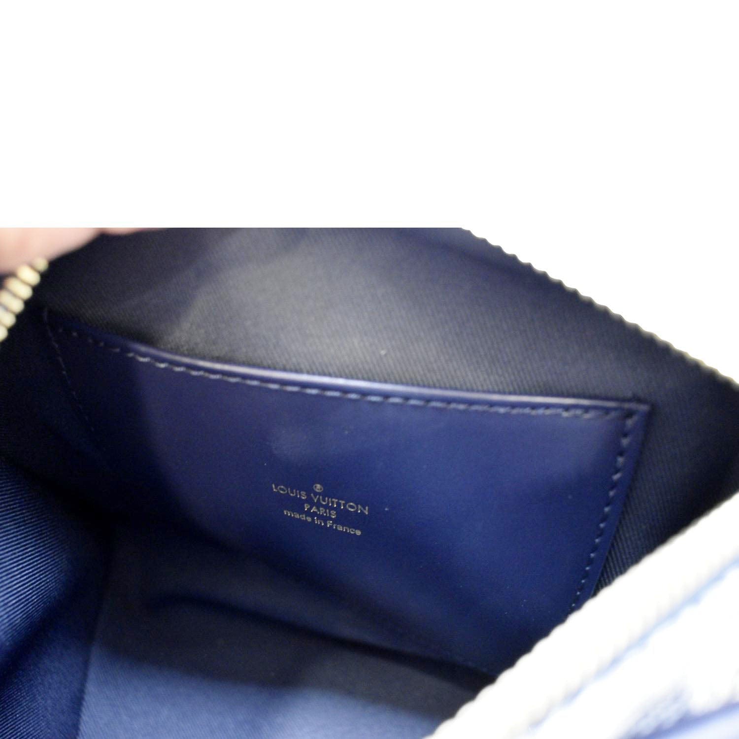 LV Speedy 20 Bandouliere Monogram Satchel Blue Bag