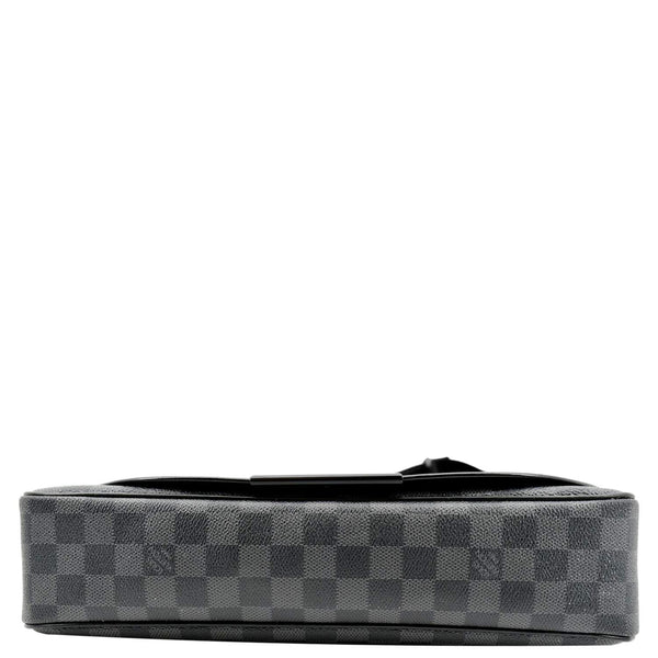 Louis Vuitton District MM Damier Graphite Messenger Bag Bottom