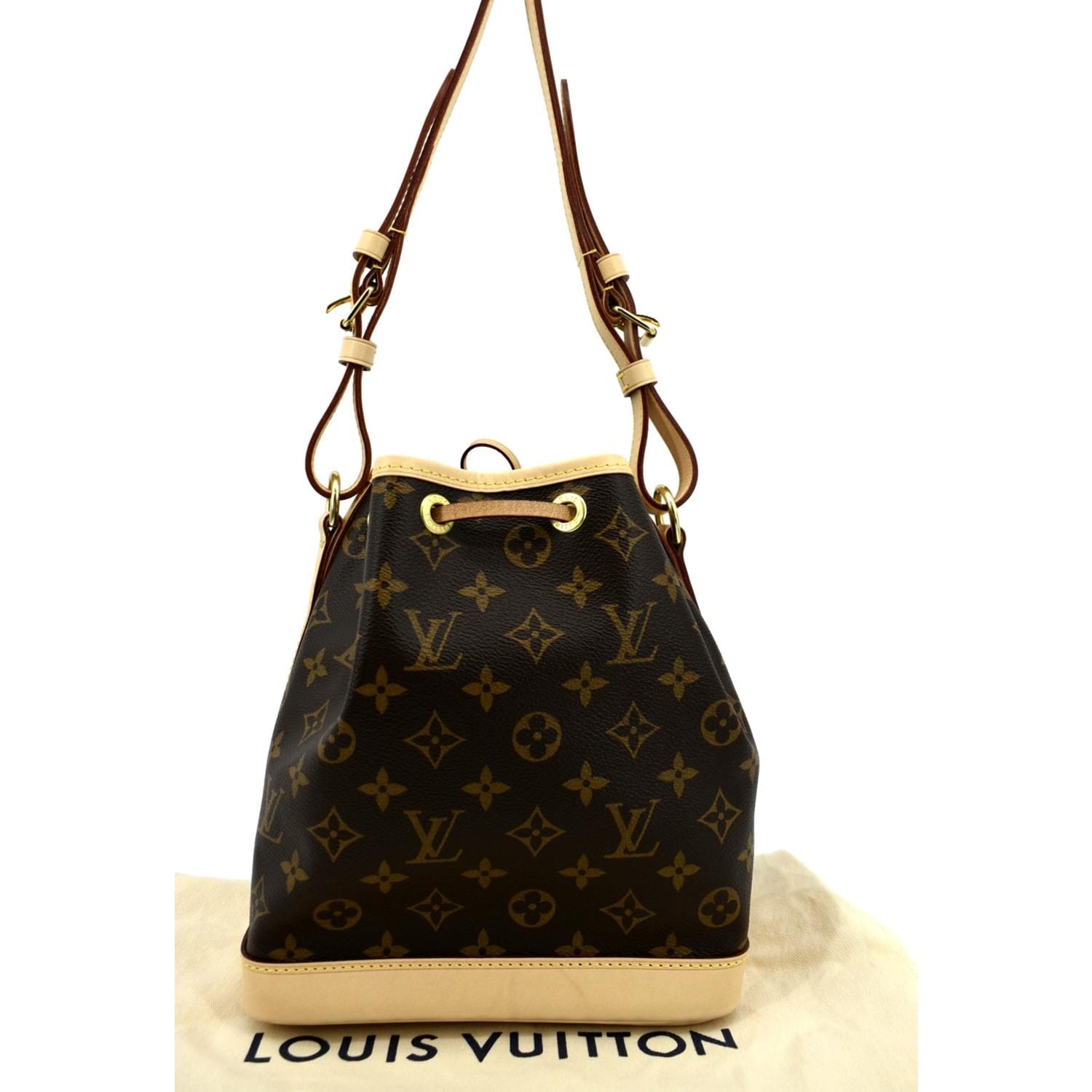 Louis Vuitton Monogram Petit Noe Bucket Hobo Bag