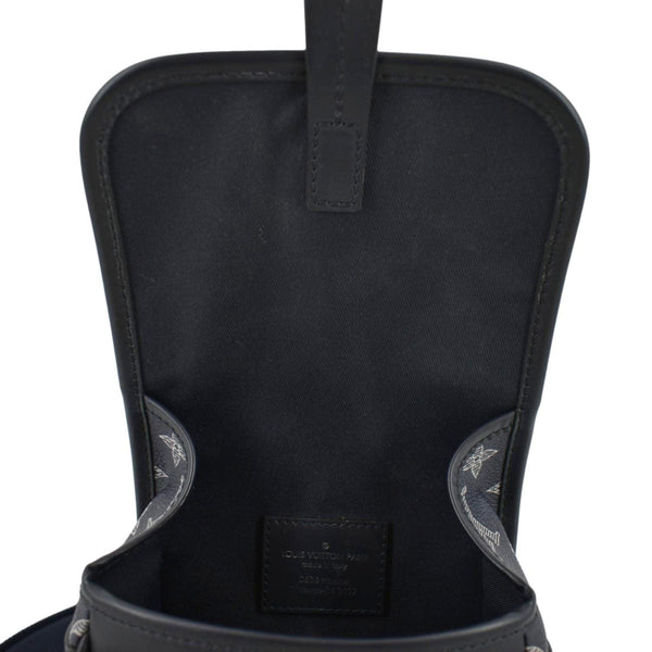 LOUIS VUITTON Monogram Savanna Elephant Chapman Brothers Canvas Shoulder Bag Blue