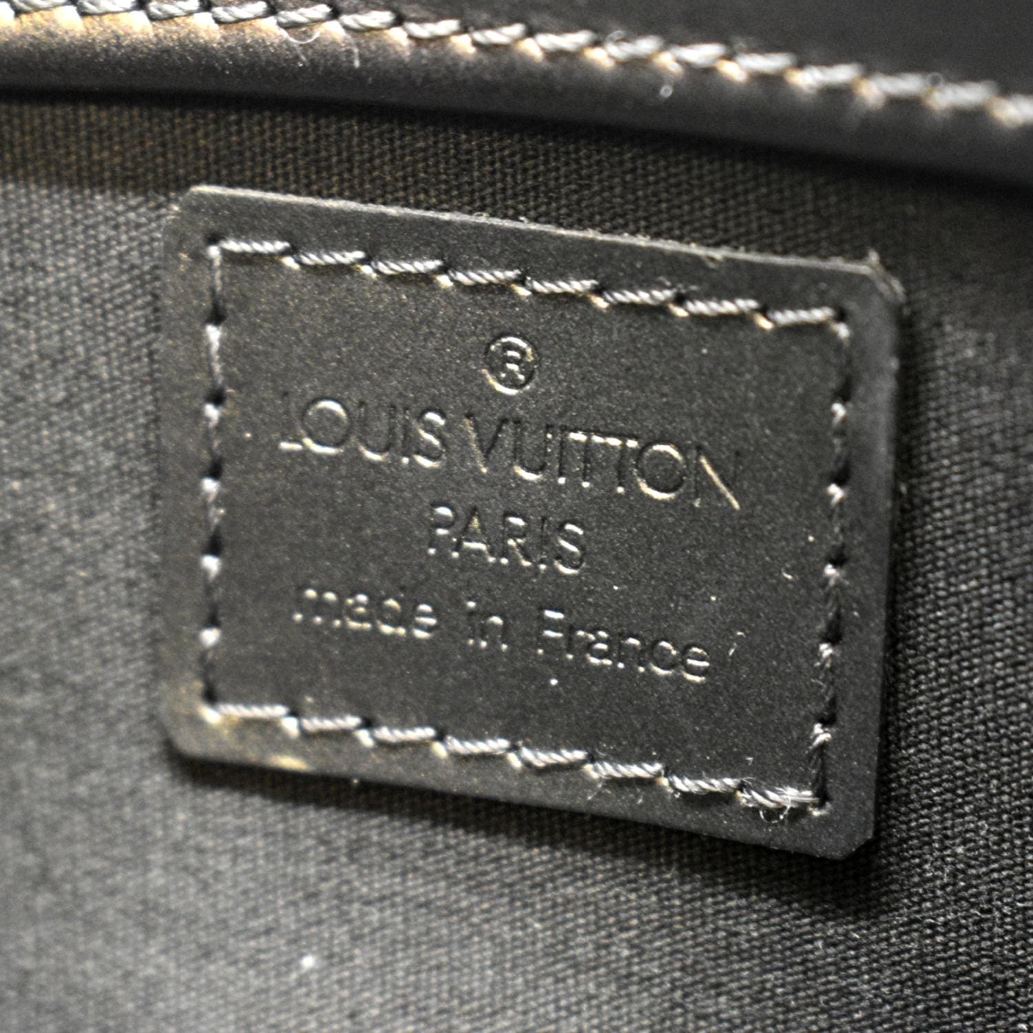 Louis Vuitton Bordeaux Monogram Vernis Mat Fowler Pochette Accessoires Pouch
