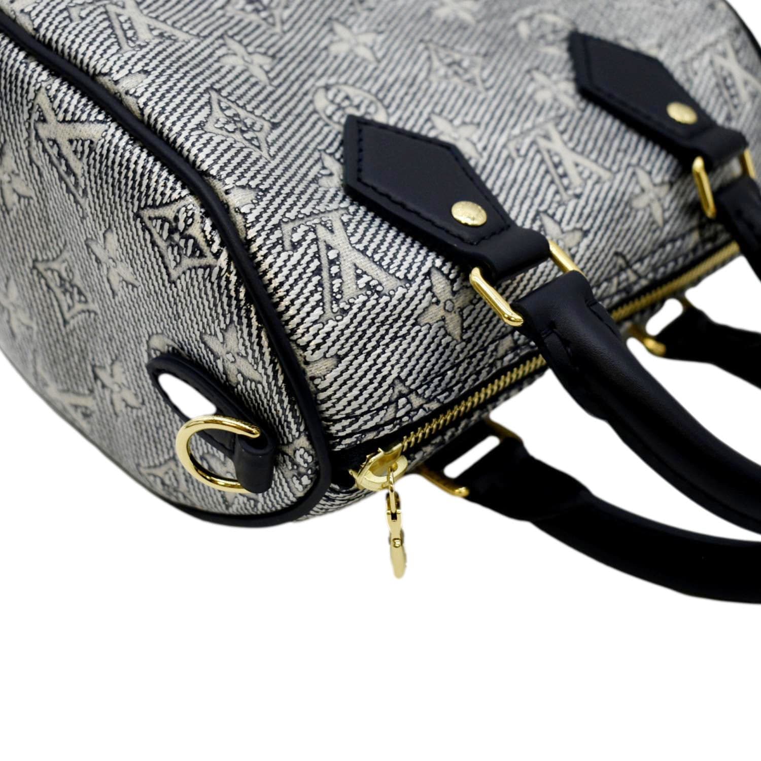 Louis Vuitton Speedy Bandouliere 20 Blue Bag | GlobItems