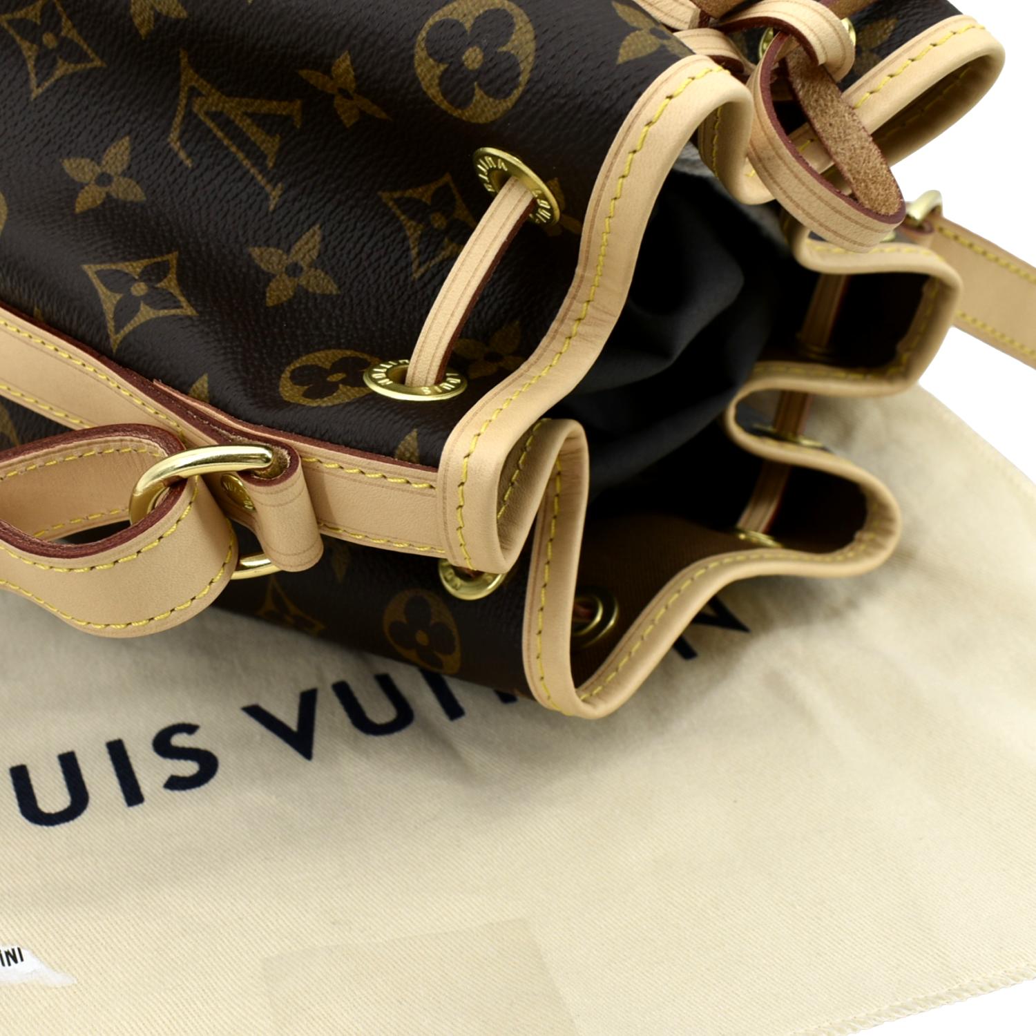 Louis Vuitton Petit Noé Monogram Canvas Shoulder Bag - Louis