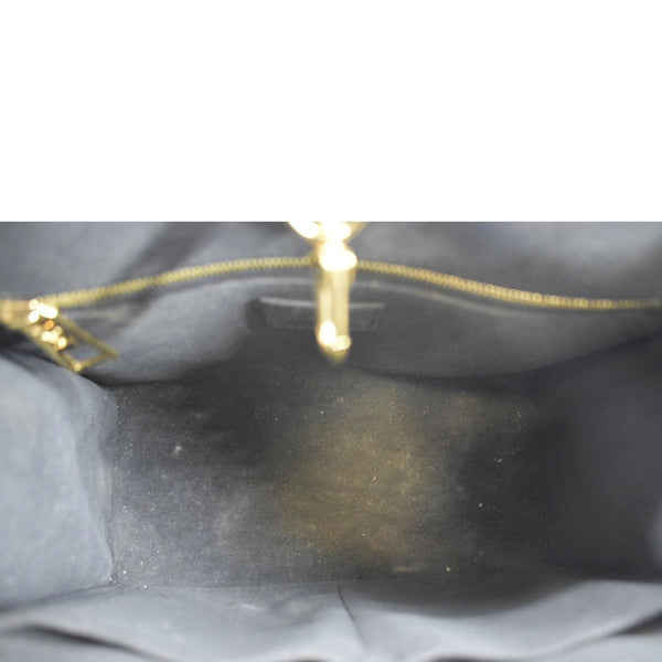 LOUIS VUITTON Onthego PM Monogram Empreinte Tote Shoulder Bag Black