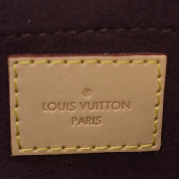LOUIS VUITTON Montaigne MM Monogram Canvas Shoulder Bag Brown