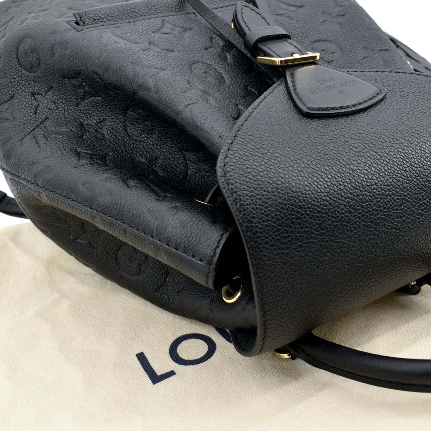 Louis Vuitton Montsouris NM PM Leather Backpack