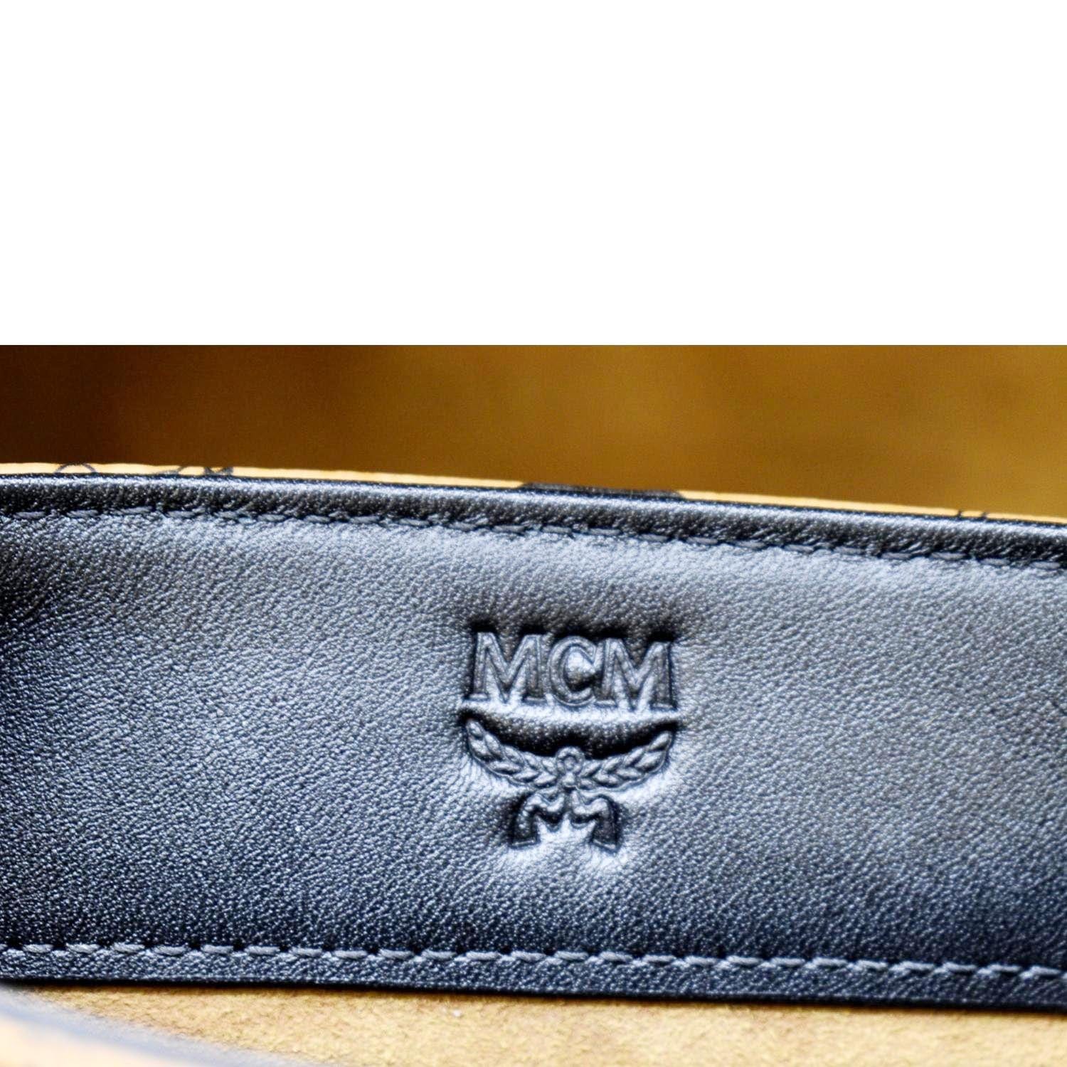 MCM Men's Portuna Heritage Logo Small Crossbody Bag